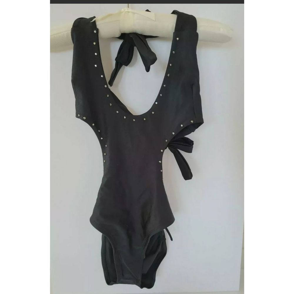 NWOT Gzane Black Swimsuit One Piece Size Medium
